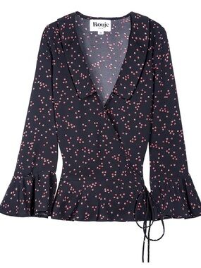 Rouje Yves Wrap Blouse